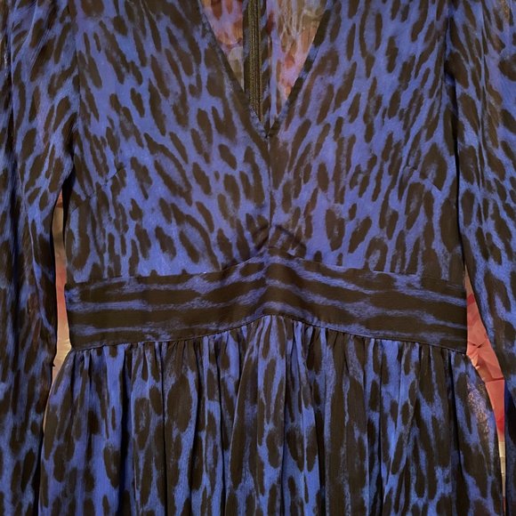 Michael Kors Leopard Print Dress Sz 0 - Picture 3 of 9